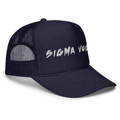 Sigma Voice Trucker Hat White Logo