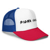 Sigma Voice Trucker Hat Black Logo