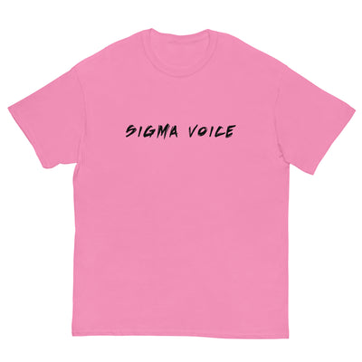 Sigma Voice T-Shirt Black Logo