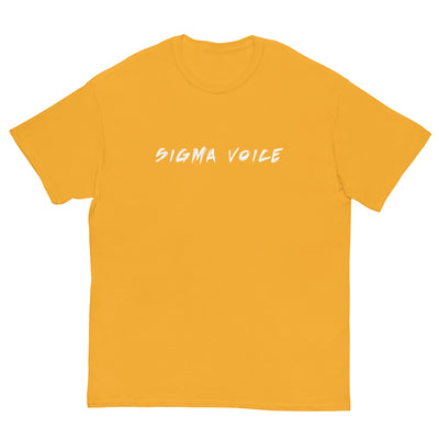 Sigma Voice T-Shirt White Logo