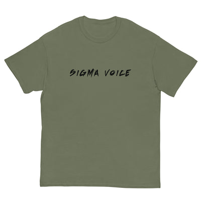 Sigma Voice T-Shirt Black Logo