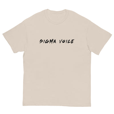 Sigma Voice T-Shirt Black Logo