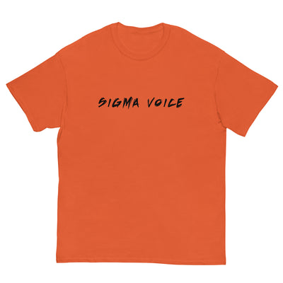 Sigma Voice T-Shirt Black Logo