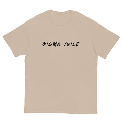 Sigma Voice T-Shirt Black Logo