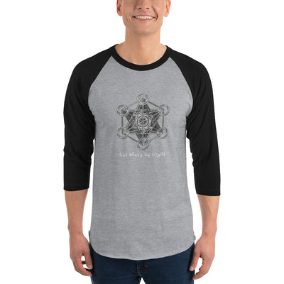 3/4 sleeve raglan shirt