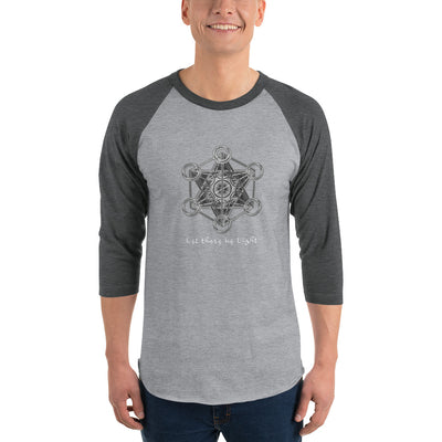 3/4 sleeve raglan shirt