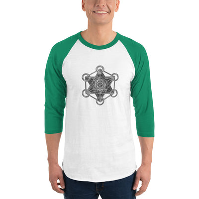 3/4 sleeve raglan shirt